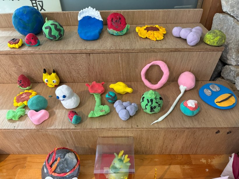 飾りを置いている